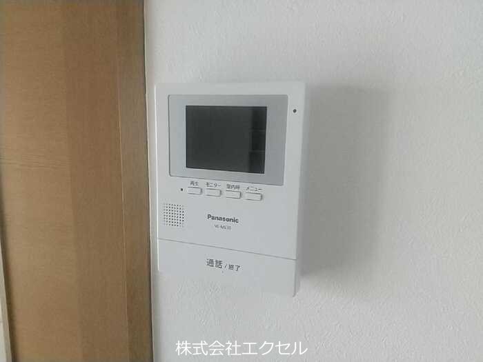 セキュリティ　モニターインターホン付です。