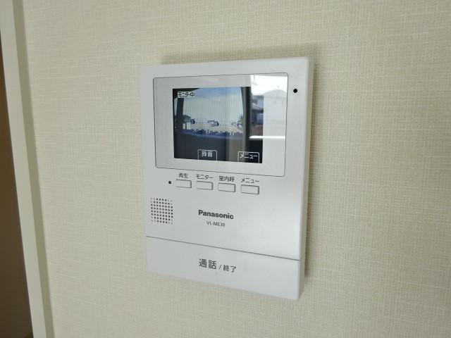 セキュリティ　カメラ付インターホン（イメージ）