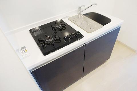 キッチン　2口コンロ
