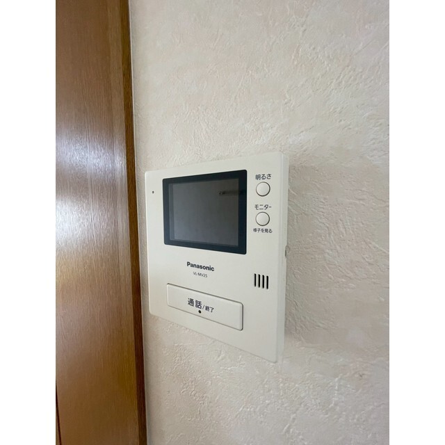 セキュリティ　訪問者を確認できます