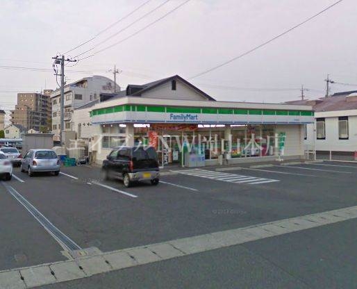 コンビニ　ファミリーマート岡山青江六丁目店（コンビニ）まで200m