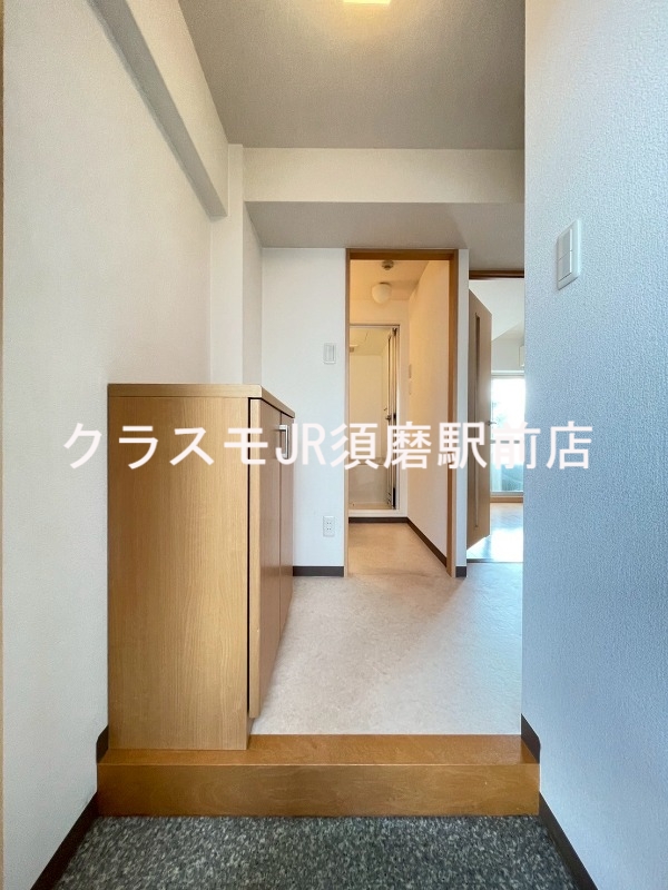 玄関　明るい玄関です