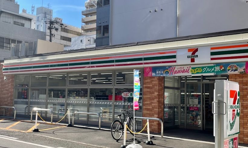 コンビニ　セブンイレブン 大阪上汐3丁目店（コンビニ）まで513m