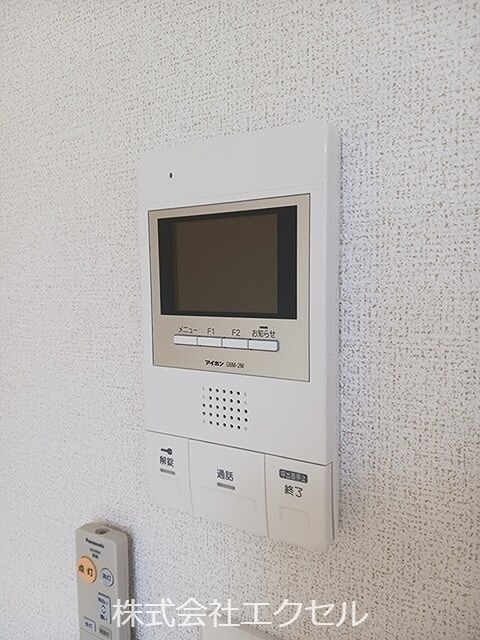 セキュリティ　来訪者の姿を確認できます。