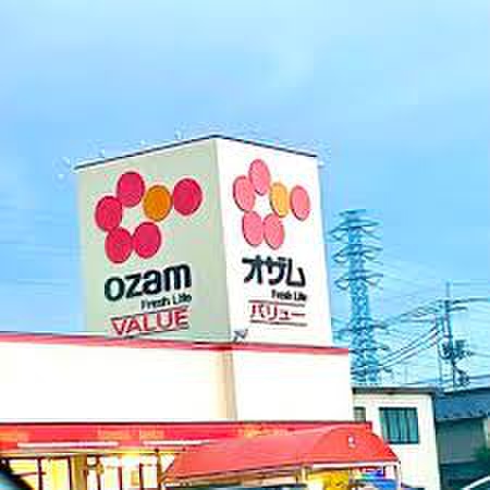 スーパー　オザム バリュー羽村店（スーパー）まで490m