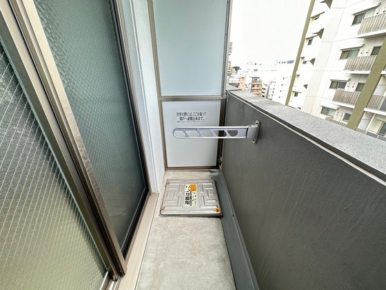 バルコニー　※別部屋の写真です