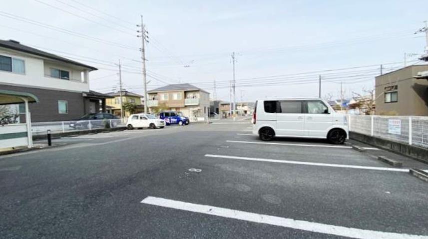 駐車場　眺望