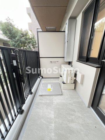 バルコニー　バルコニー付きです