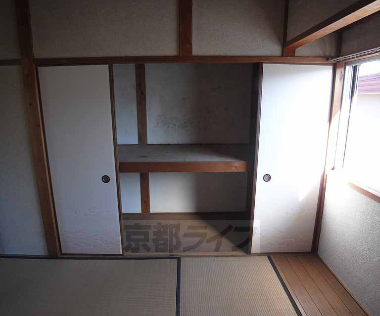 収納　２階和室の押入れです。