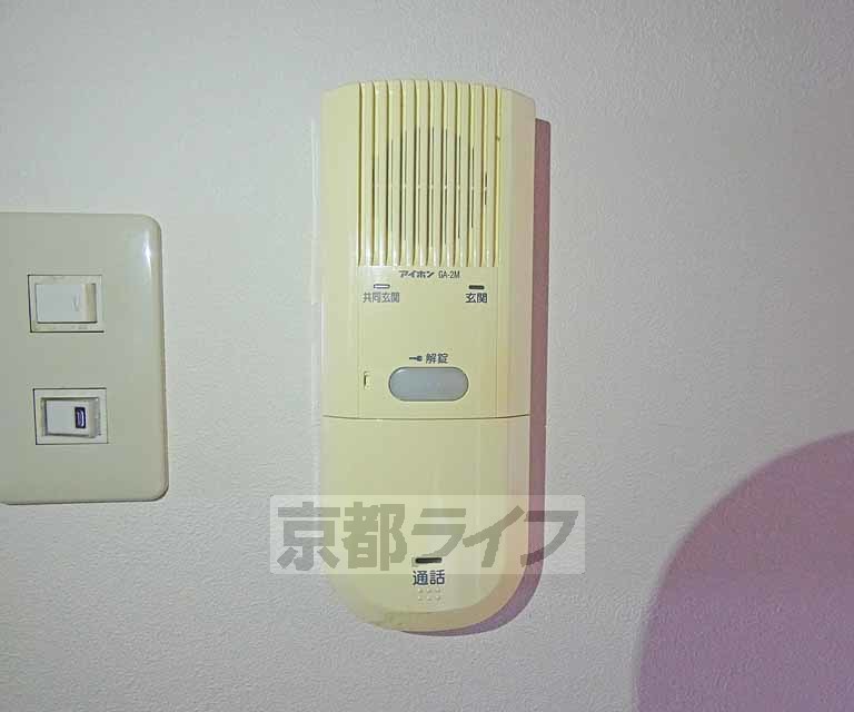 セキュリティ　インターホンです。