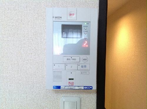 セキュリティ　モニター付きインターフォン
