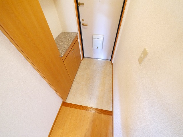 玄関　毎日通る玄関はこちらです