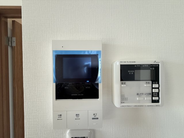 セキュリティ　同物件別号室の写真です。