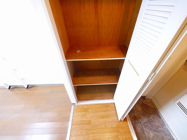 収納　十分な収納スペースがあります
