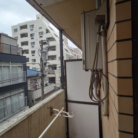 眺望　お洗濯物もゆったりと干せます