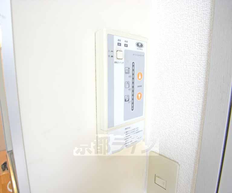 その他設備　水道の温度調整ができます。