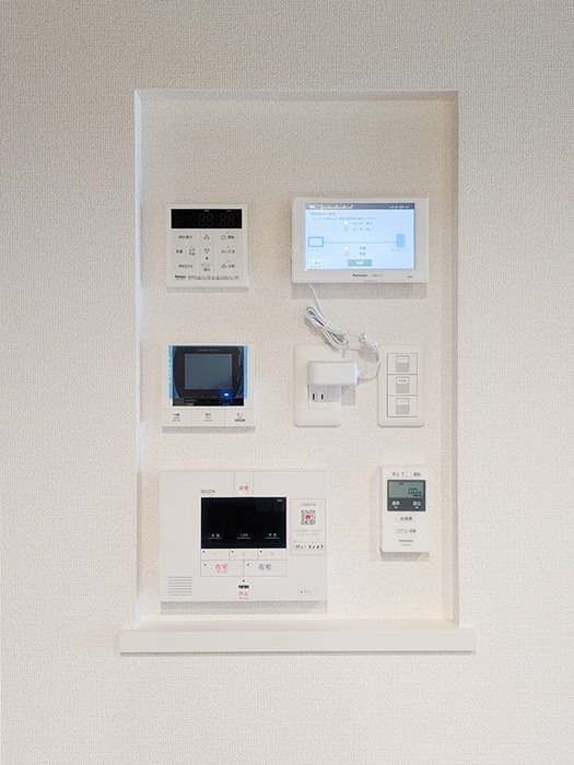 セキュリティ　来訪者の姿を確認できます。