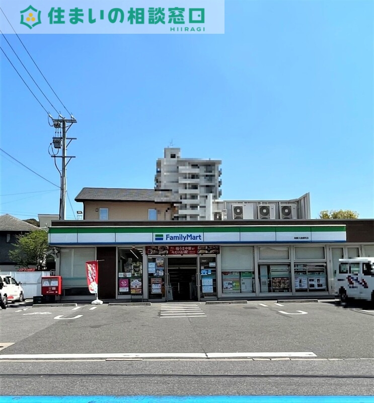 コンビニ　ファミリーマート岡崎久後崎町店（コンビニ）まで73m