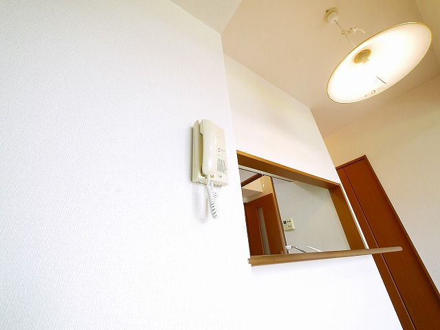 セキュリティ　インターホン付き