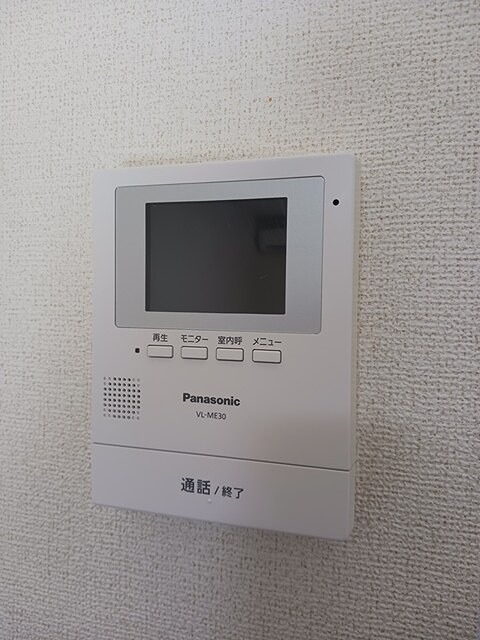 セキュリティ　来訪者の姿を確認できます。