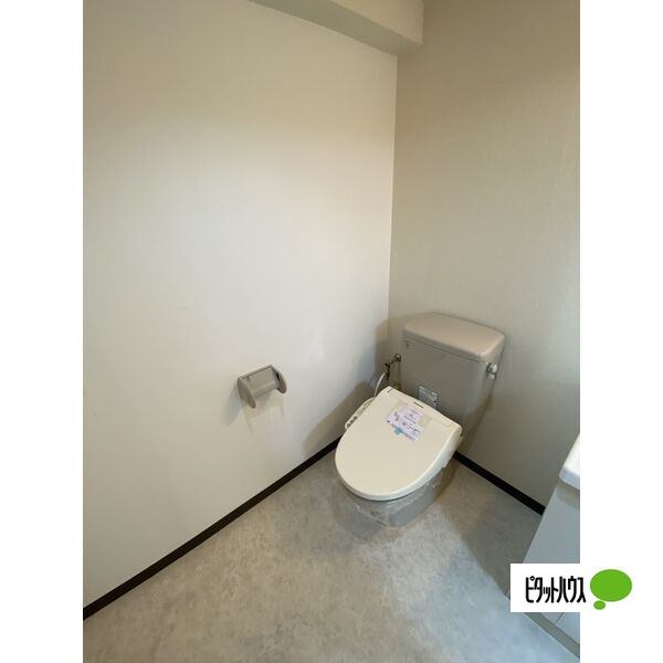 トイレ　他号室の写真です。