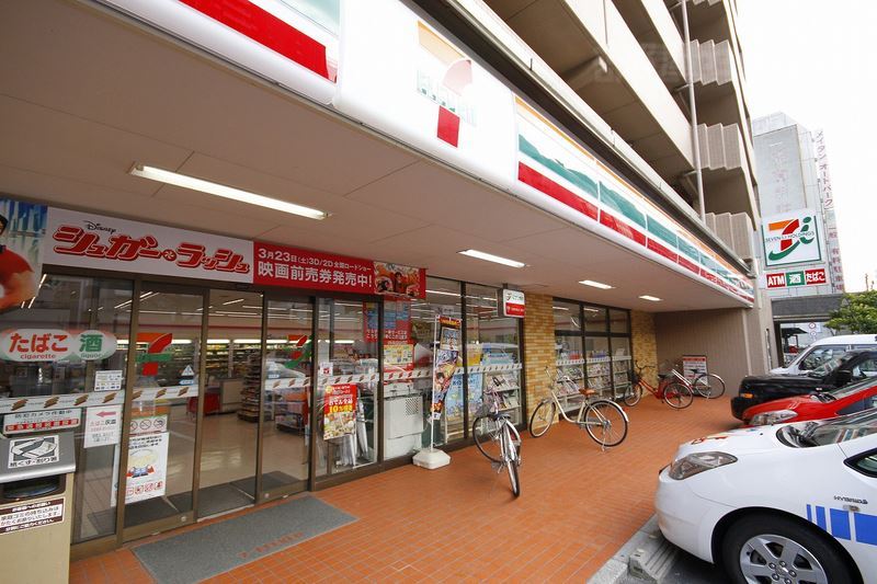 コンビニ　セブンイレブン 名古屋大須4丁目店（コンビニ）まで74m