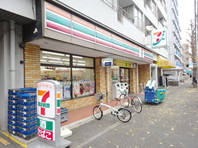 コンビニ　セブンイレブン横浜高砂町店（コンビニ）まで200m