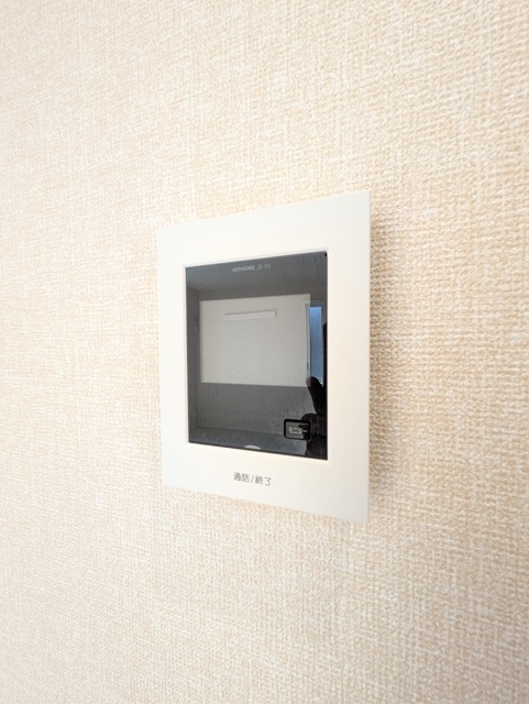 セキュリティ　セキュリティー面も安心なモニター付きインターホン（１階）☆