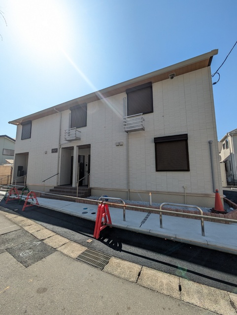 建物外観　２０２６年３月下旬頃完成予定の新築アパート☆