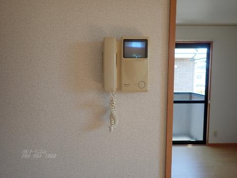 セキュリティ　カメラ付インターホン（イメージ）