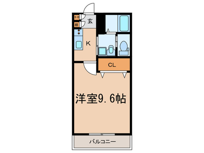 ブルーハイツ2号館の間取り写真