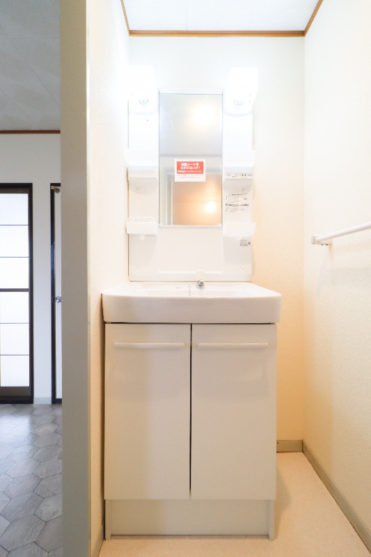 洗面設備　図面と現状に相違がある場合には現状を優先