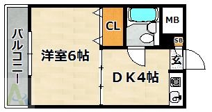 パレルミエール神戸の間取り写真