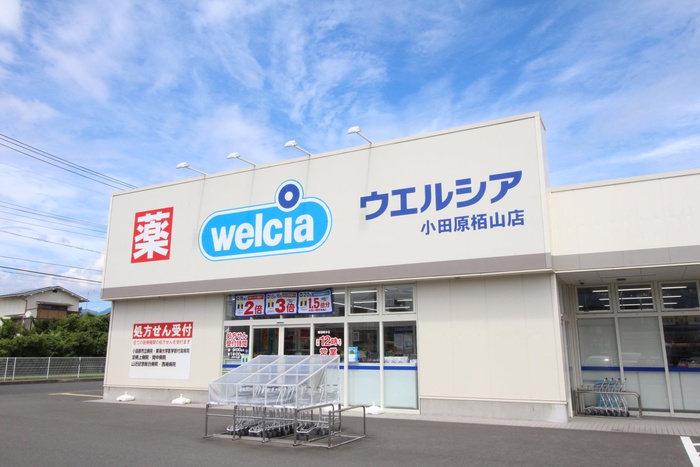 ドラックストア　ウエルシア小田原栢山店（ドラッグストア）まで1400m