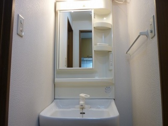 洗面設備　別のお部屋の写真になります。