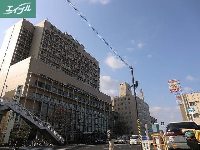 病院　岡山済生会総合病院（病院）まで168m
