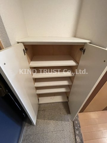 収納　ちょっとした収納スペースも充実しています