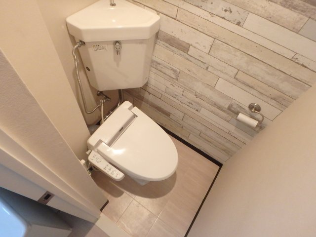 トイレ　ゆったりとした空間のトイレです