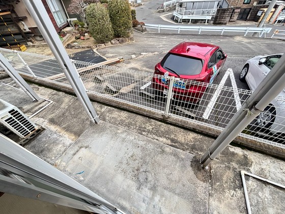 バルコニー　※別部屋の写真です