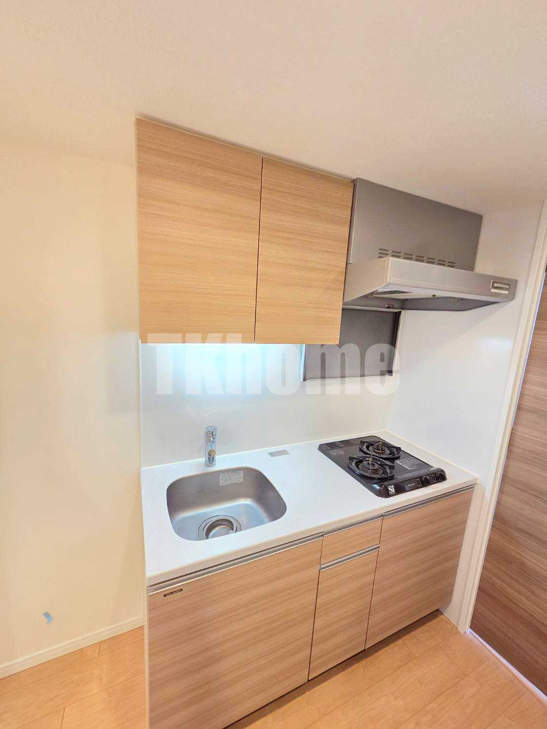 キッチン　２口ガスシステムキッチン