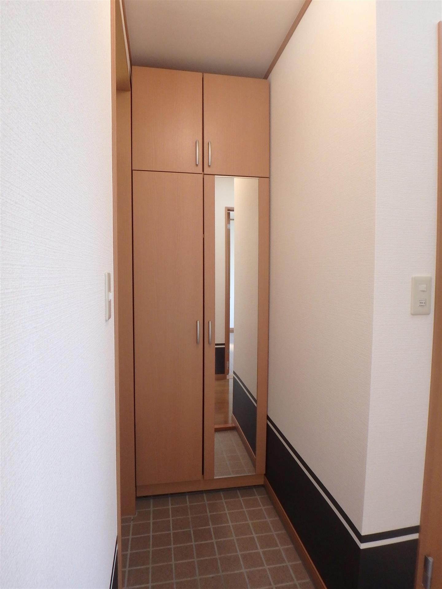 収納　同タイプの別部屋写真です