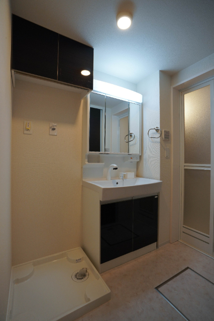 洗面設備　同じ間取りのお部屋