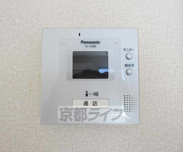 セキュリティ　モニター付きのインターホンですです・