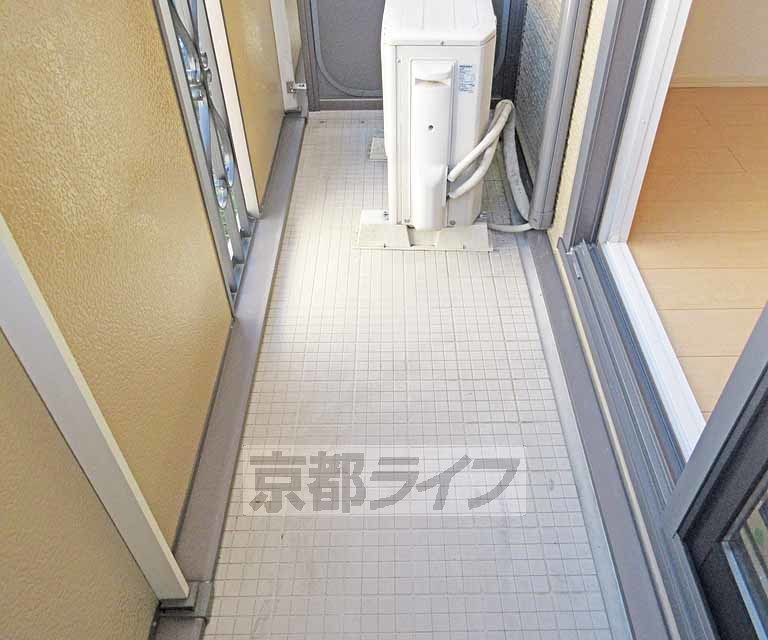 バルコニー　たくさん干せる！