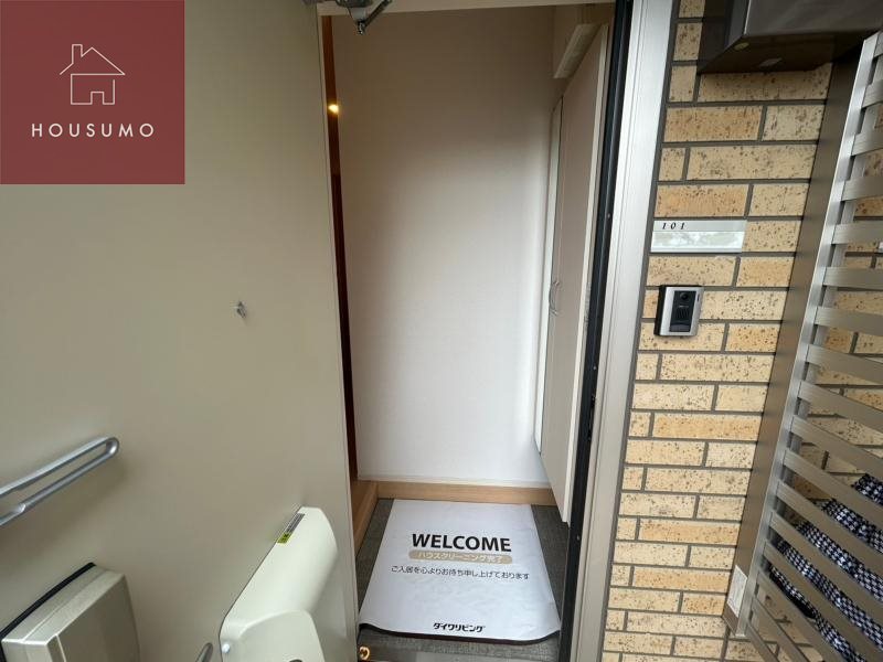 玄関　明るい玄関です