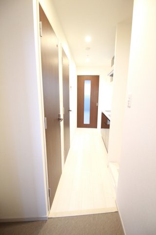 玄関　シューズボックスのある玄関