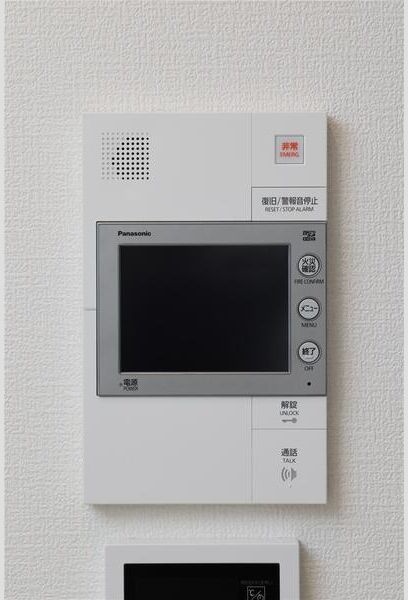 セキュリティ　建築中のためモデルルームのお写真になります。