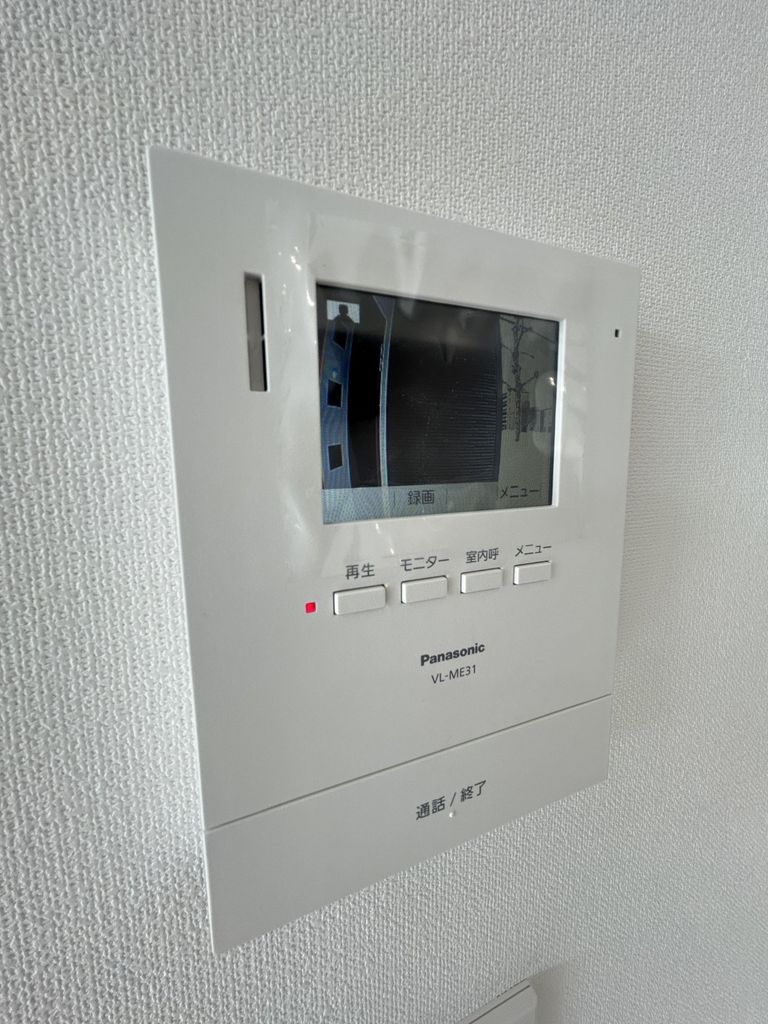 セキュリティ　モニター付インターホン
