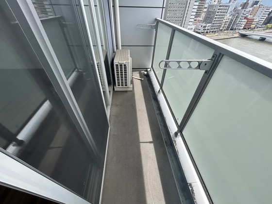 バルコニー　※別部屋の写真です
