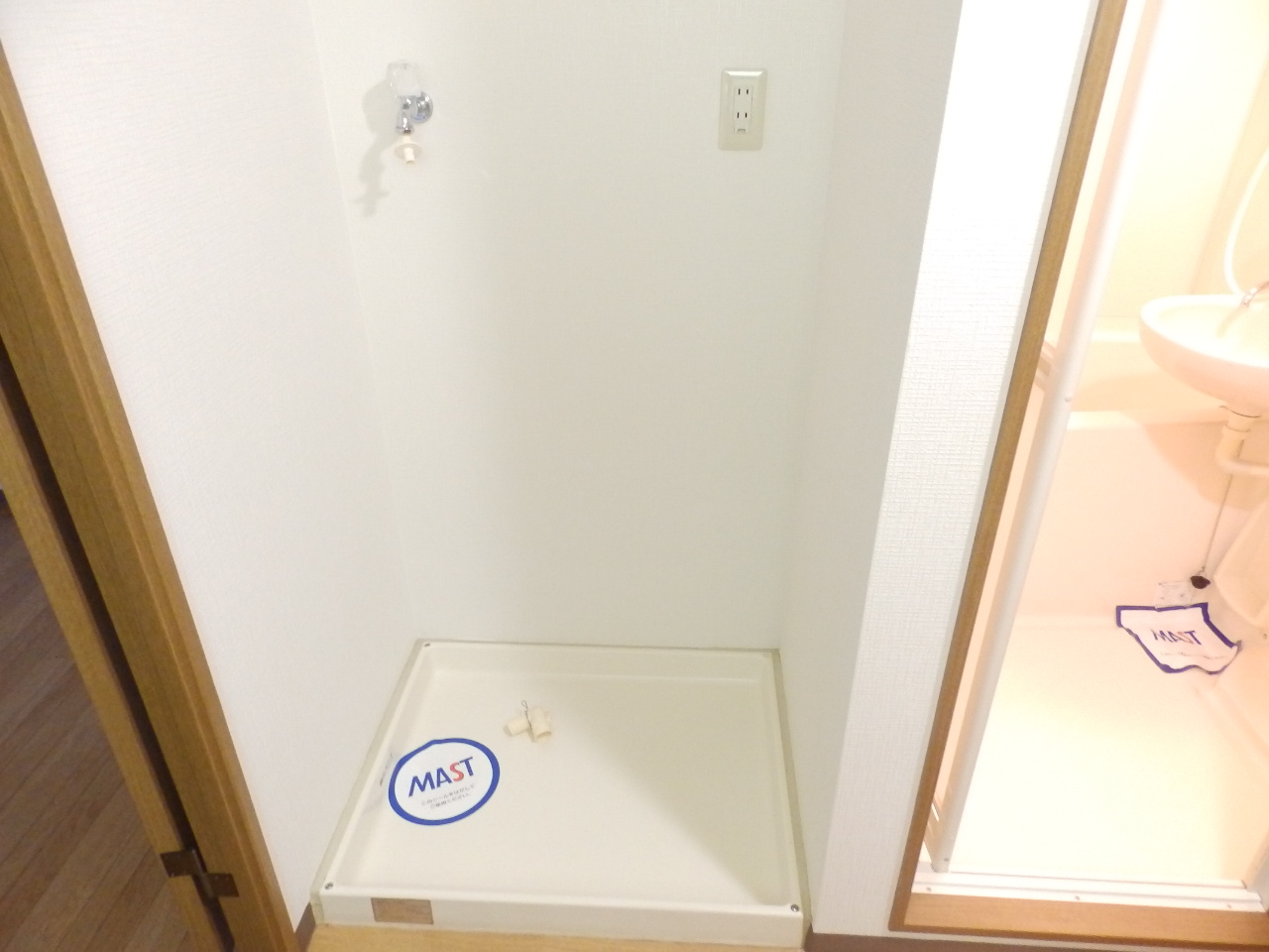 その他　洗濯機は室内におけます